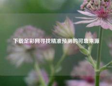 下载足彩网寻找精准预测的可靠来源